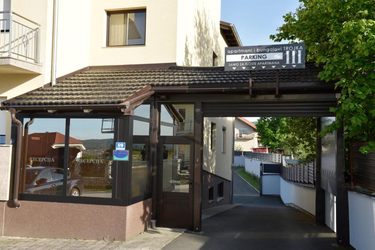 Apartmani i Bungalovi TROJKA Banja Luka Bagian luar foto
